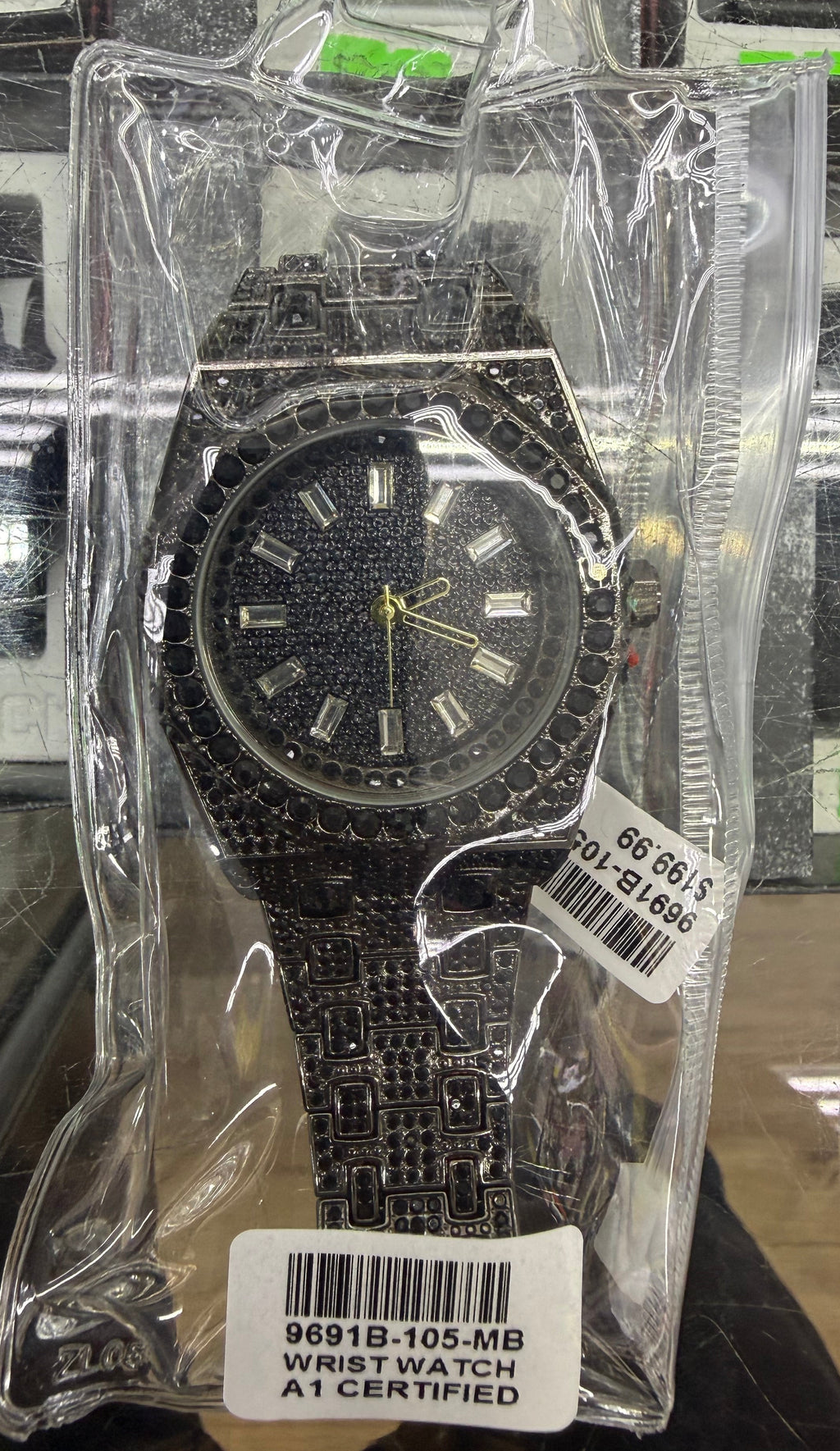 Black Onyx Prestige Iced-Out Watch