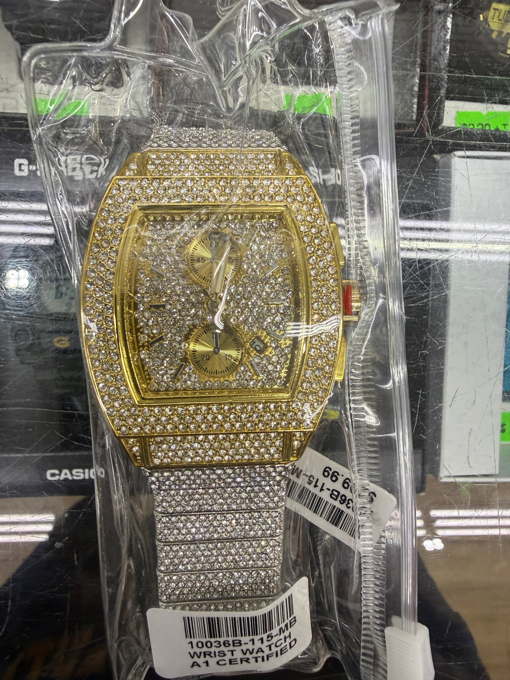 Golden Dynasty Iced-Out Watch