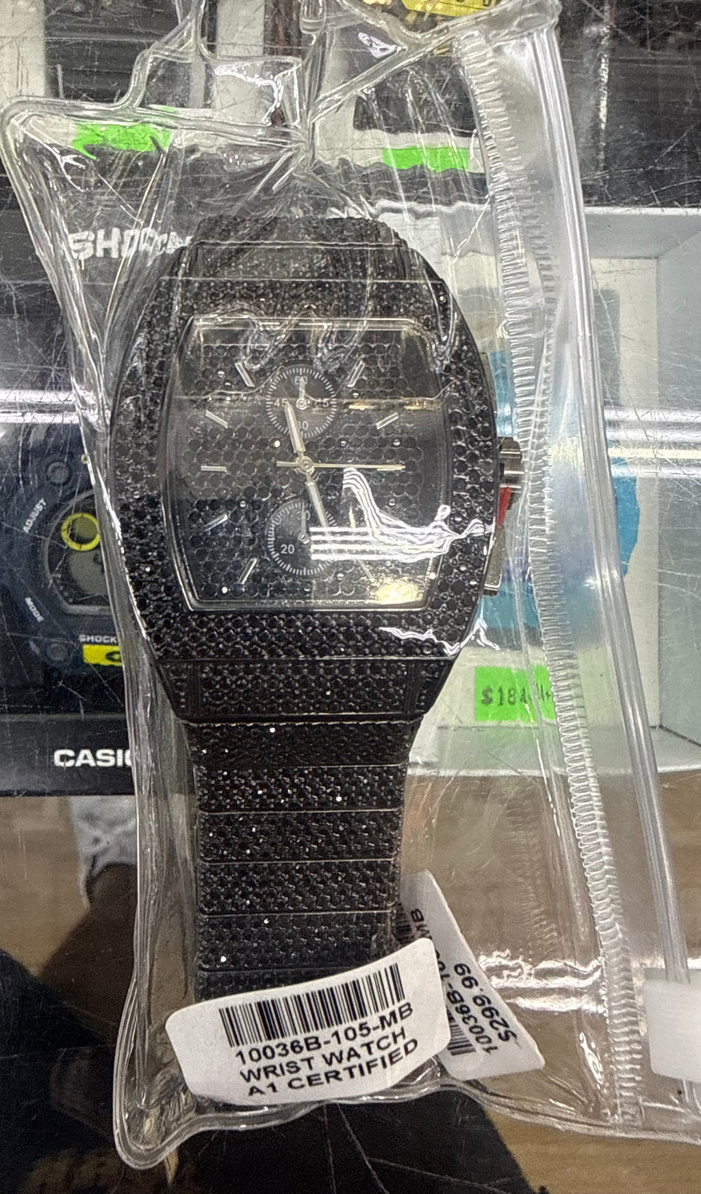 Blackout Chrono Frost Iced-Out Watch