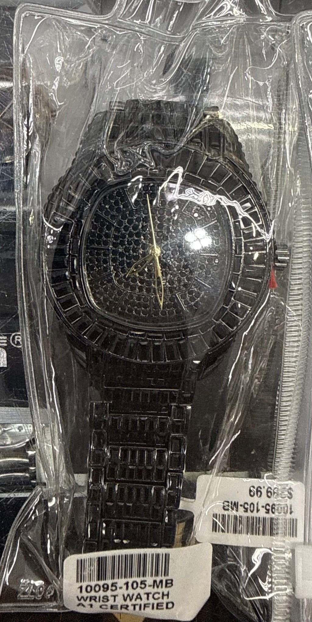 Blackout Baguette Prestige Iced-Out Watch